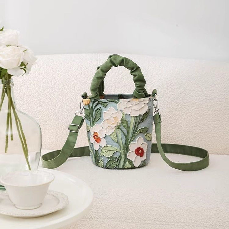 Vintage Floral Pattern Bag