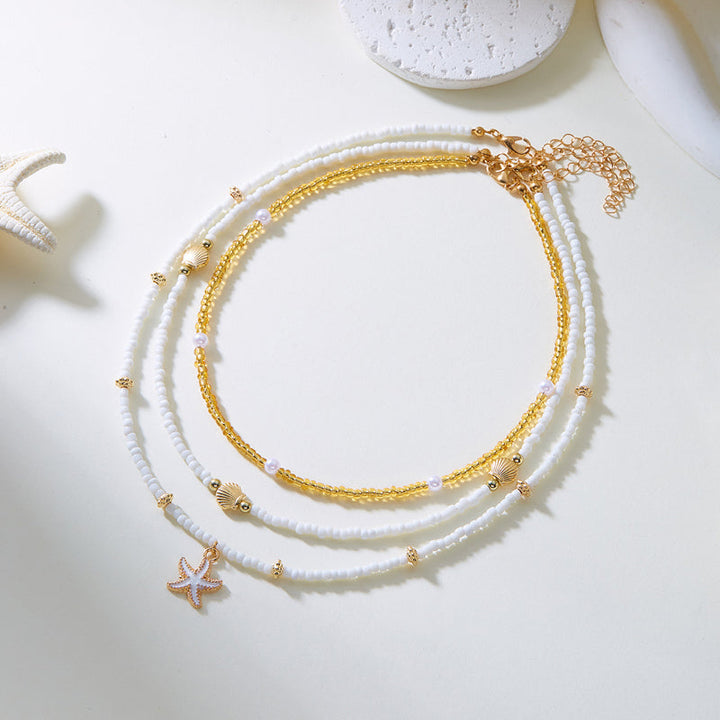Vintage Bohemian Beaded Necklace
