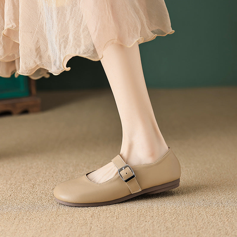 Ladies' Ballerinas with Adjustable Strap and Comfortable Lining EB