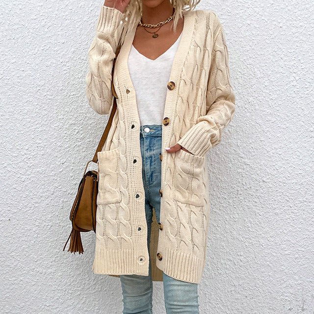 Casual Knitted Cardigan