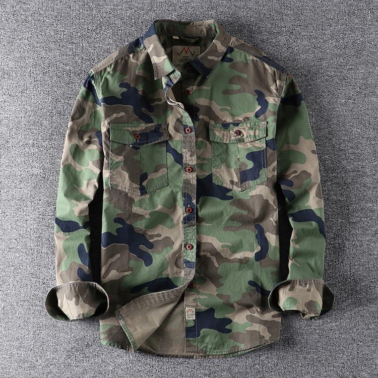 ELENA HARPER™  |  CAMOUFLAGE SHIRT FOR MEN