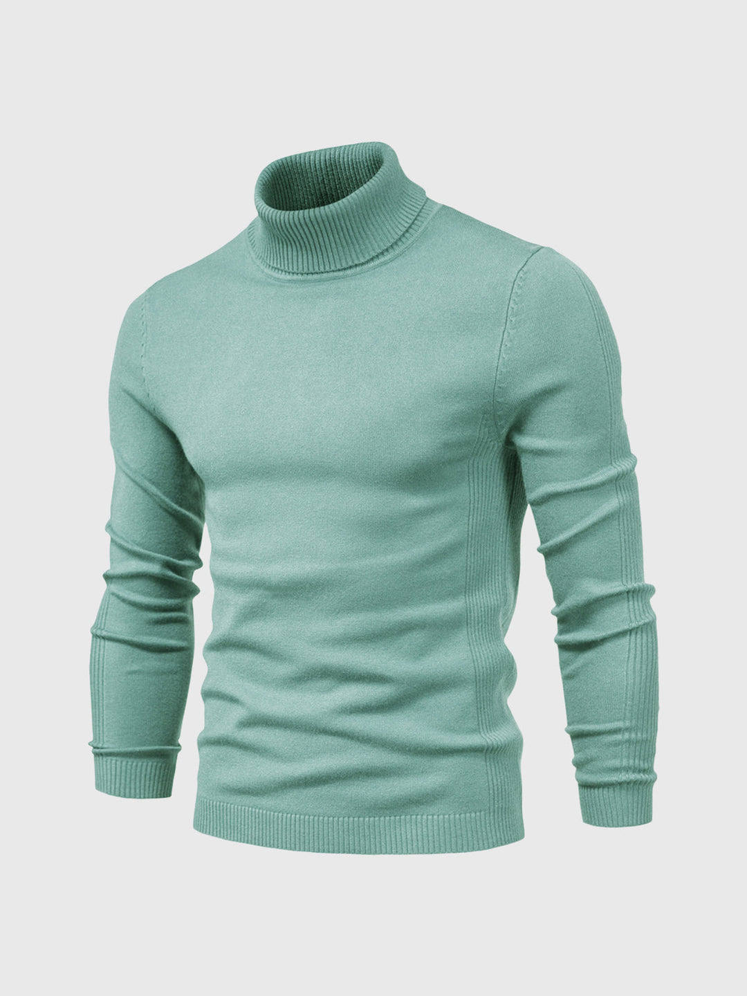 High Neck Polo Sweater