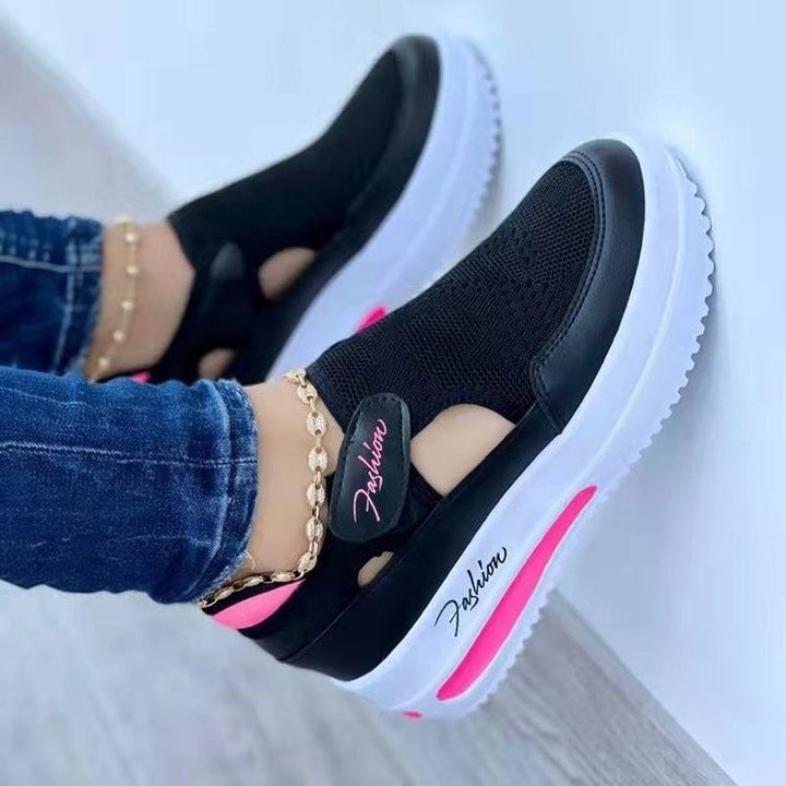 Women's Breathable Sneakers with Elastic Removable Insole EB