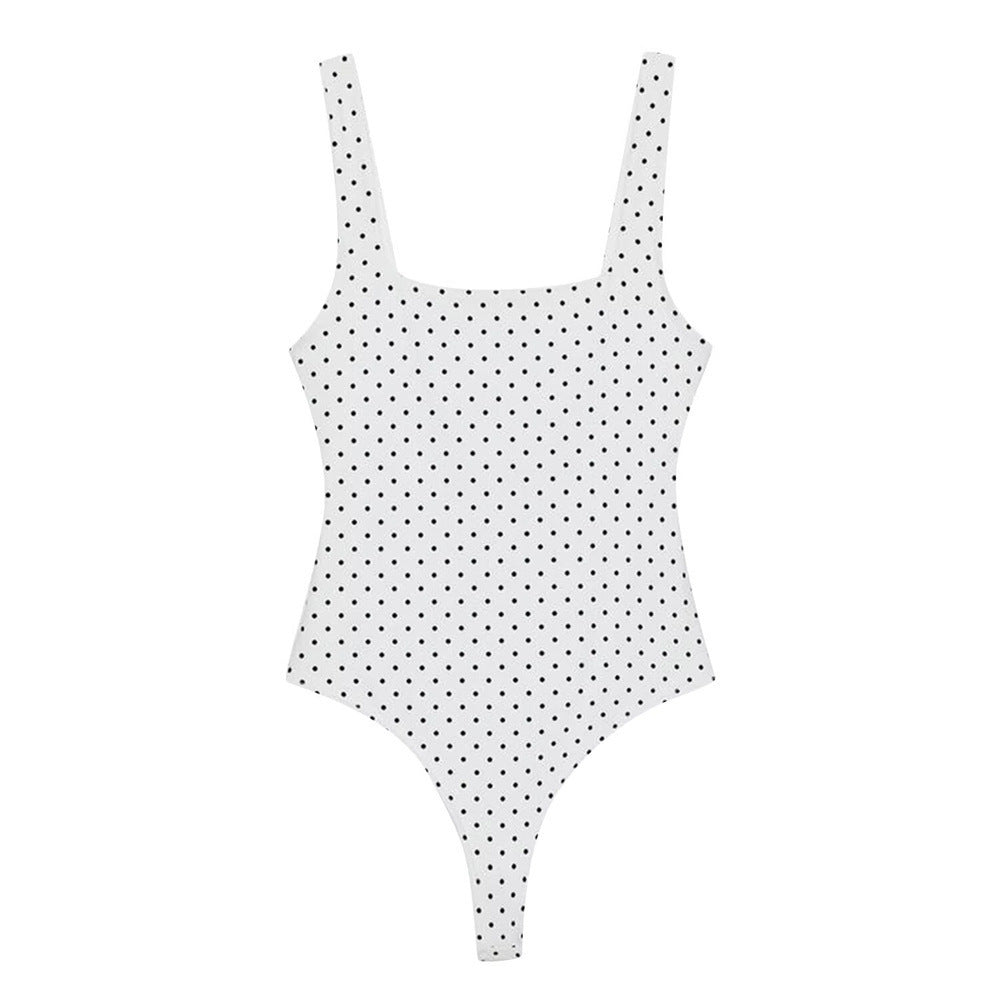 Women's Swimsuit with Fashionable Polka Dot Pattern EB