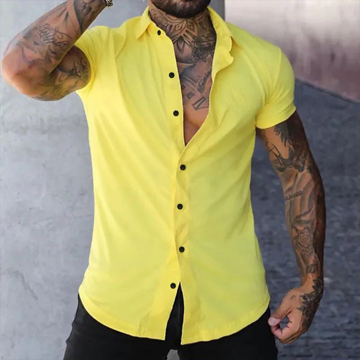 Slim Fit Shirt for Men - Elena Harper
