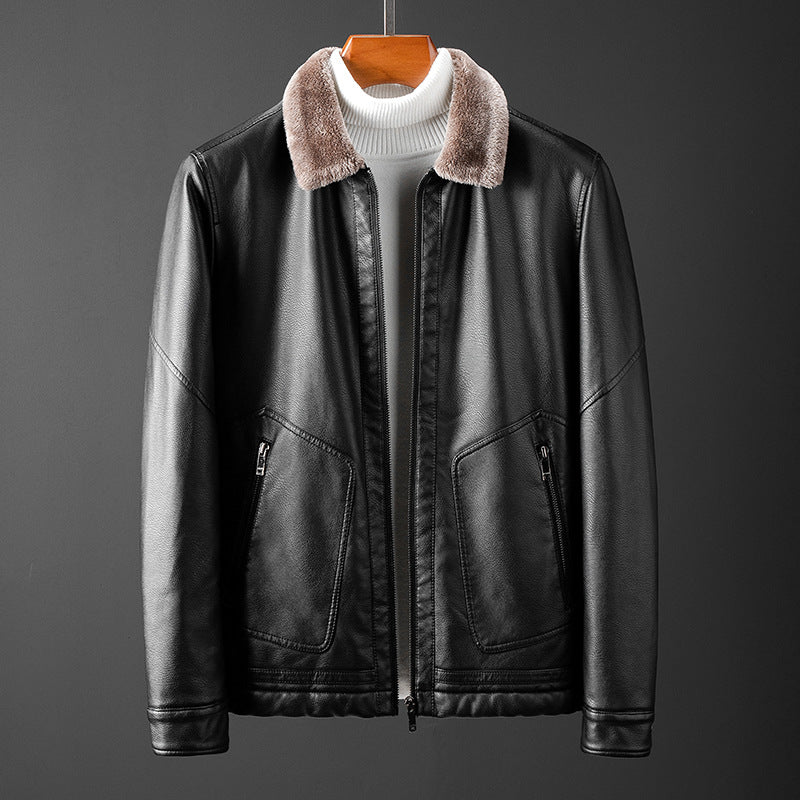 Falcon Shearling Collar Jacket