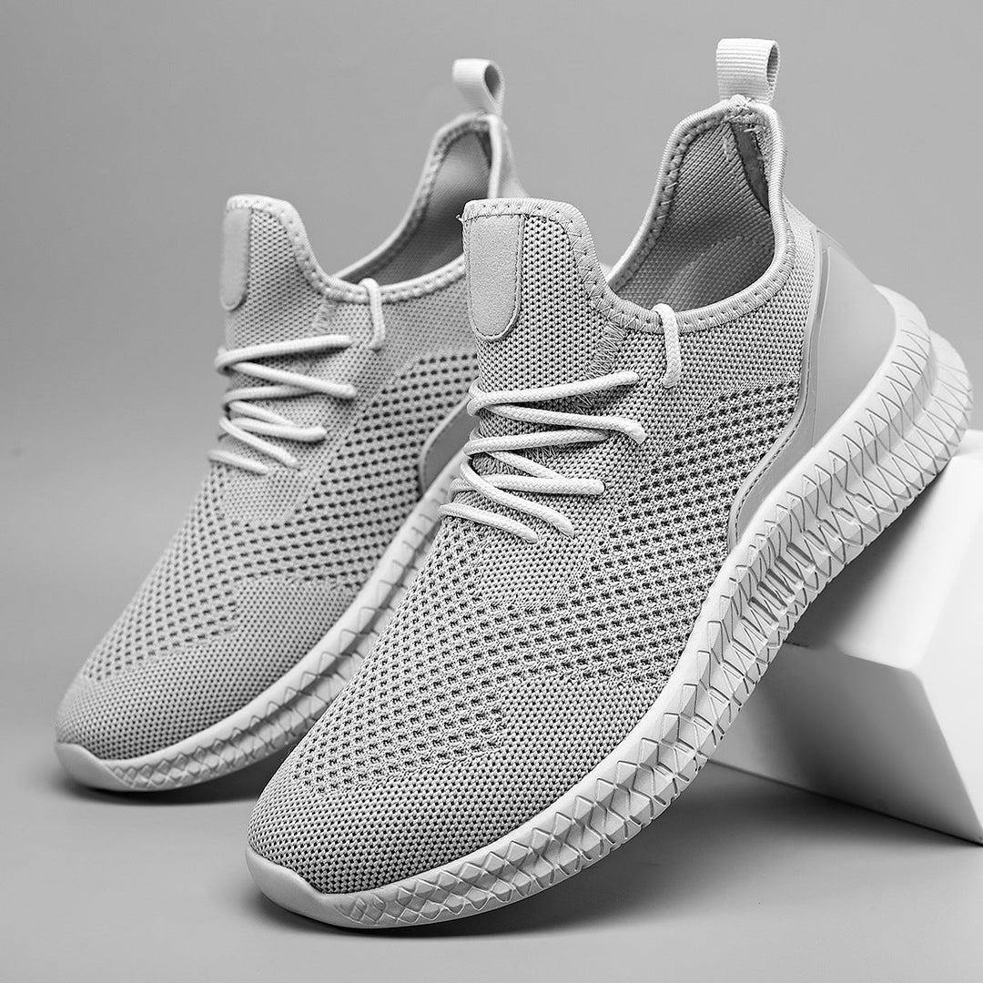 Women's Breathable Performance Sneakers with Flexible Mesh Upper and Shock-Absorbing Sole EB