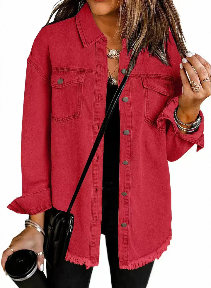 Giselle - Timeless Denim Jacket With Classic Style