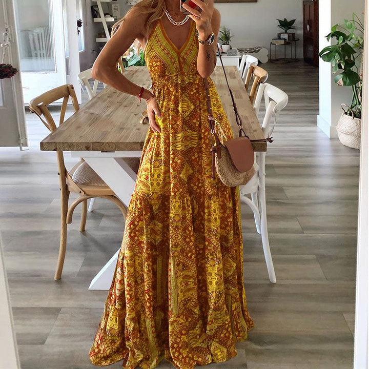 Kairi Boho Sleeveless Dress - Elena Harper