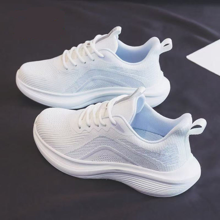 Women's Breathable Running Sneakers with Shock-Absorbing Sole and Flexible Structure EB