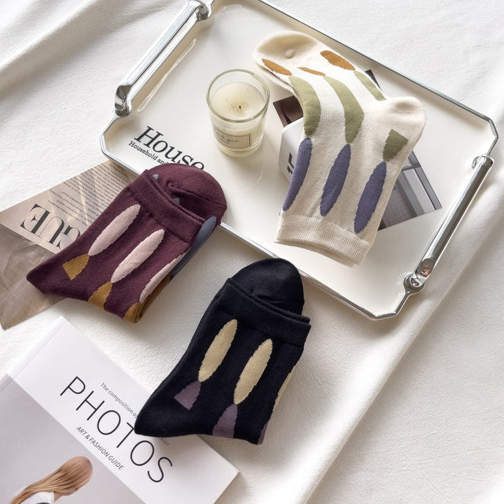 Vintage Casual Socks