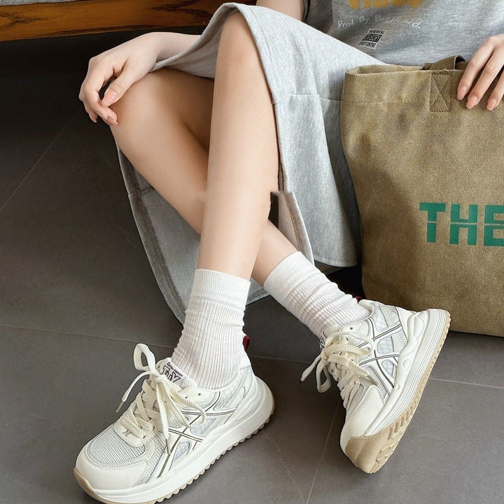 Women's Breathable Mesh Sneakers with Cushioning EB