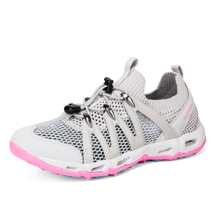 Women's Breathable Outdoor Sneakers with Elastic Quick-Lacing System EB