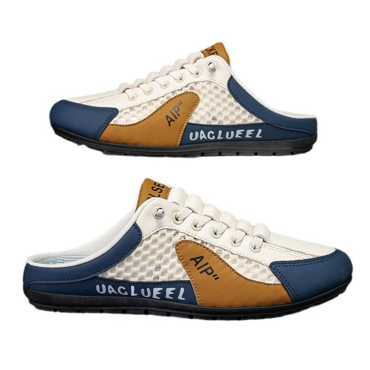 Women's Breathable Casual Shoes with Flexible Sole and Open Heel Area EB