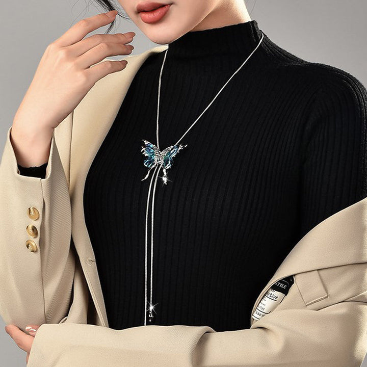 Vintage Butterfly Necklace