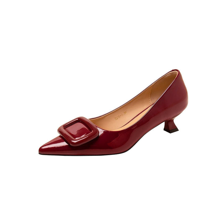 Ladies' Ballerinas with Pointed Toe Shape and Decorative Bow Detail EB