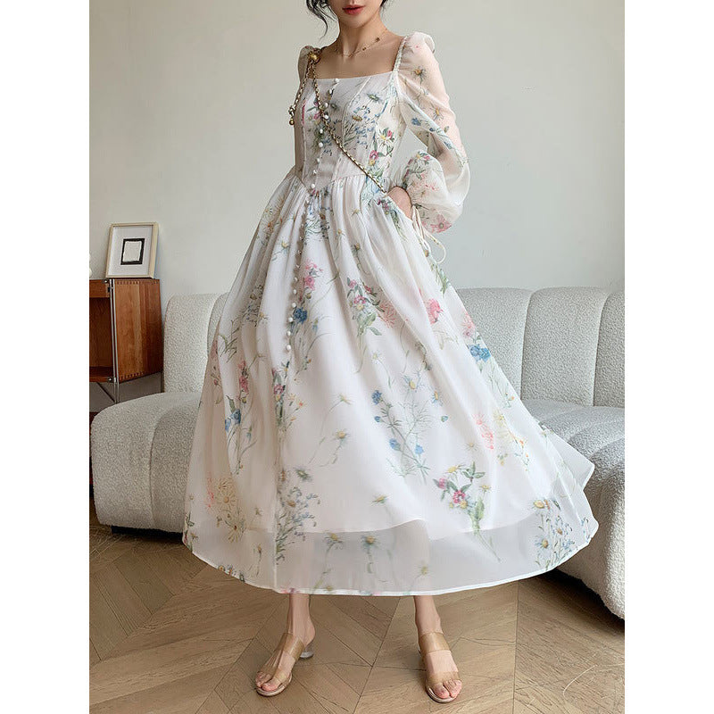 Chiara Elegant Maxi Dress - Elena Harper