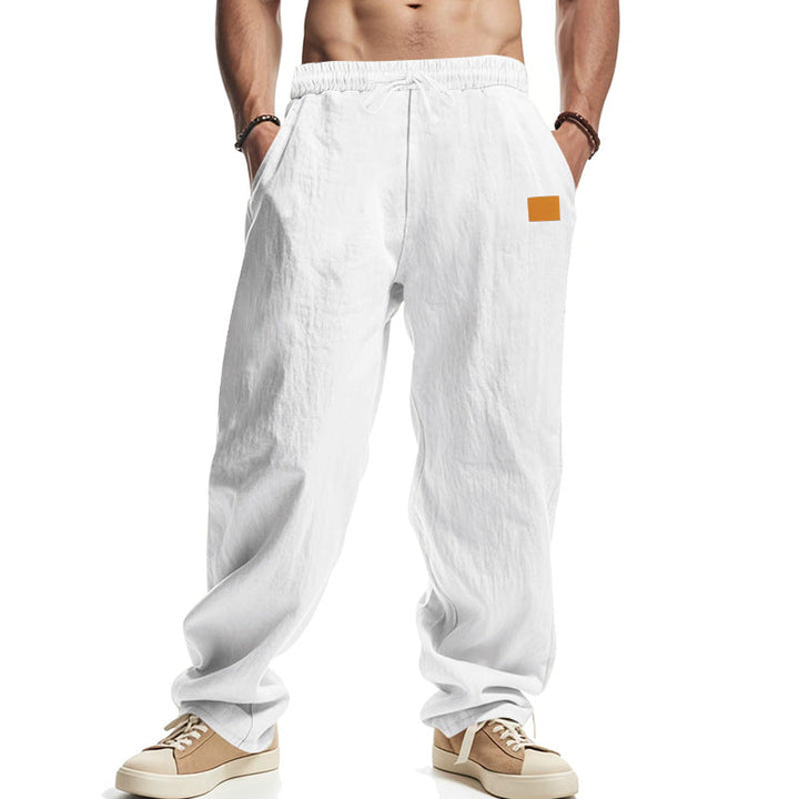 Men's Relaxed Fit Drawstring Pants with Pockets for Ultimate Comfort