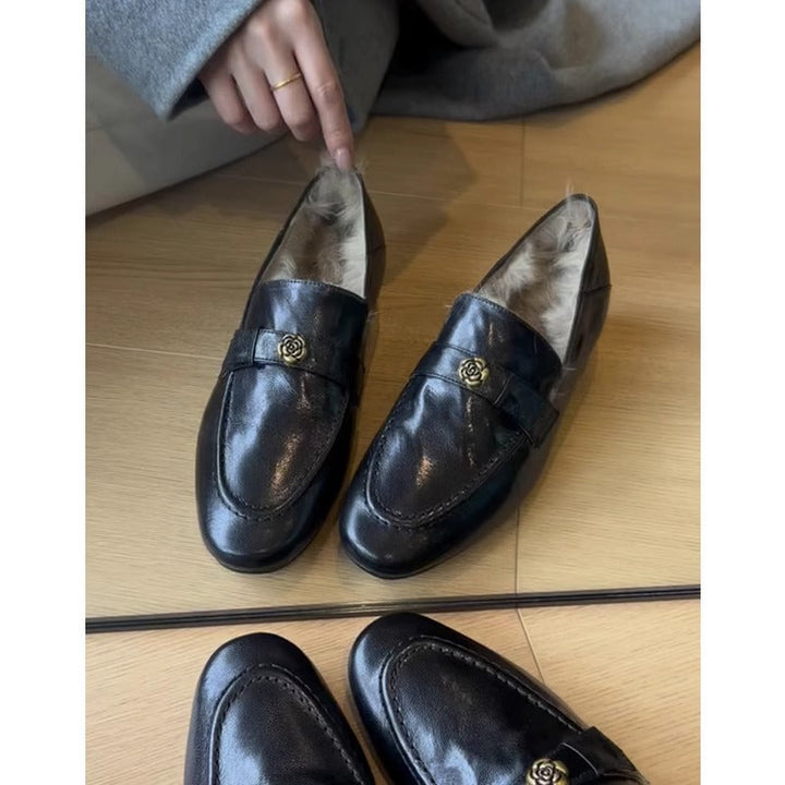 Women's Comfortable Moccasins with High-Quality Fleece Lining EB