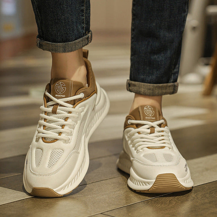 Women's Breathable Lifestyle Sneakers with Cushioned Sole Material EB
