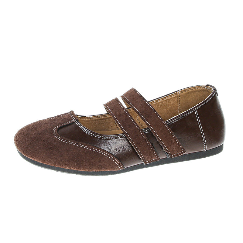Ladies' Ballerina Shoes with Double Adjustable Strap R&B