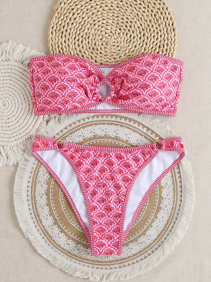 Women's Bandeau Swimsuit Set EB