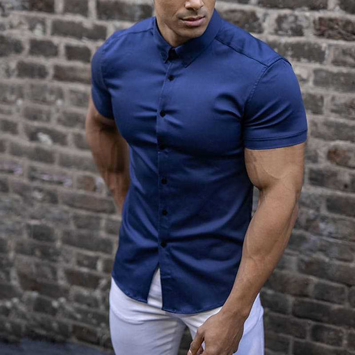 Slim Fit Shirt for Men - Elena Harper