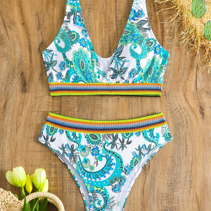 Women's Bikini Set with Fashionable Ethno Design – Maréssa