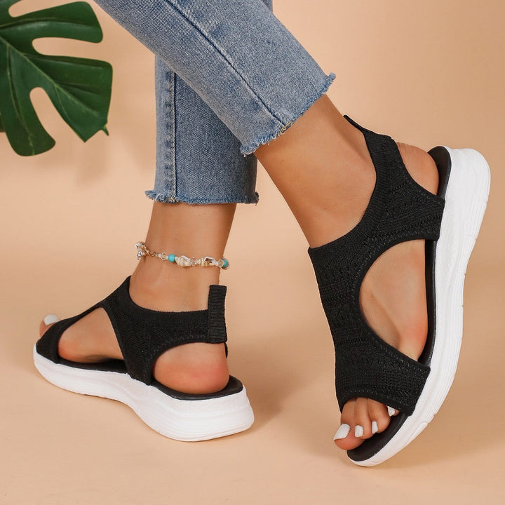 Women's Breathable Sandals with Elastic Comfort EB