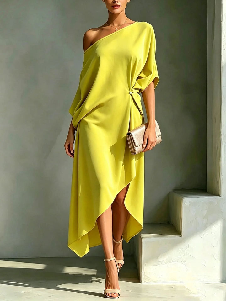 ASYMMETRICAL CHIC DRESS FOR WOMEN