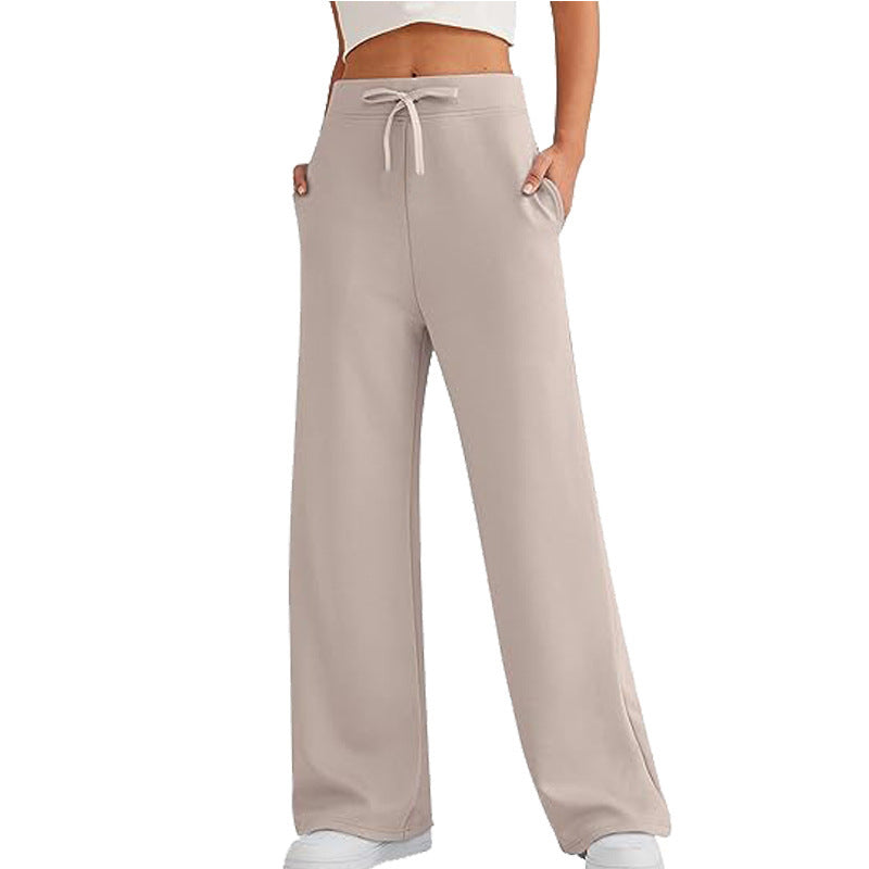 Women's Relaxed Fit Lounge Pants with Convenient Pockets