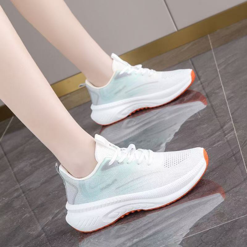 Women's Breathable Running Shoes with Shock-Absorbing Sole EB