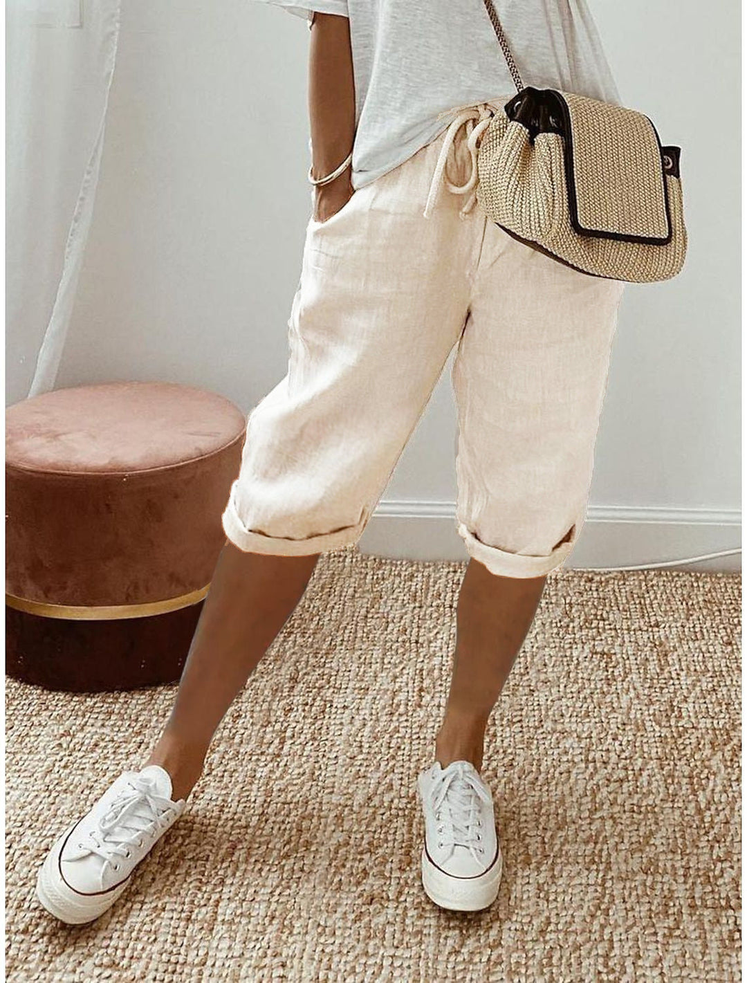 SUMMER BERMUDA SHORTS FOR WOMEN
