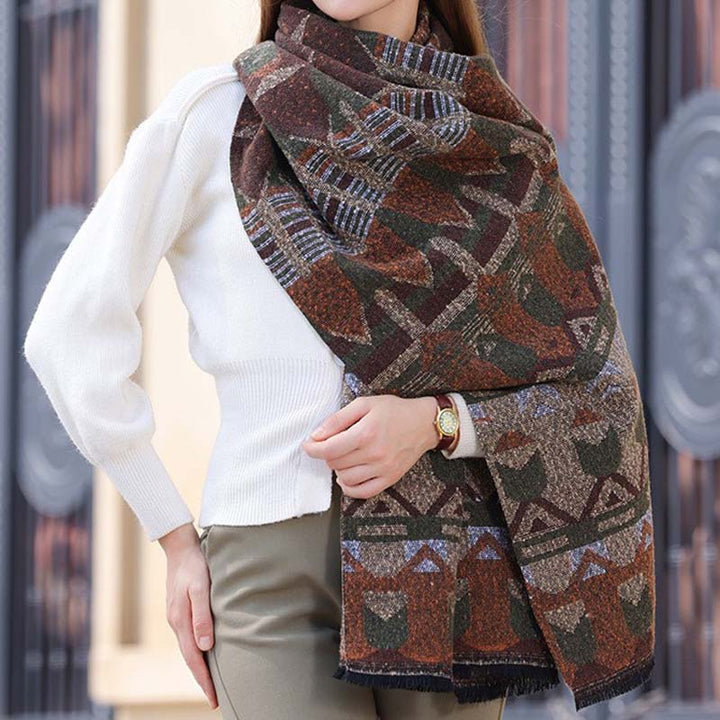 Vintage Ethnic Warm Scarf