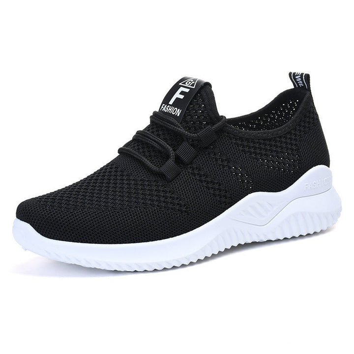 Women's Breathable Lightweight Sneakers with Elastic Upper EB