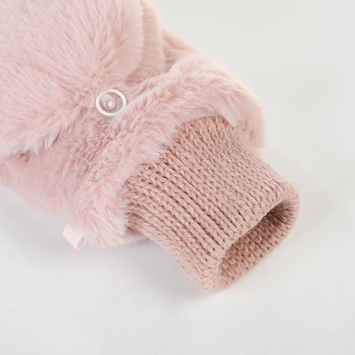 Warm Solid Color Gloves