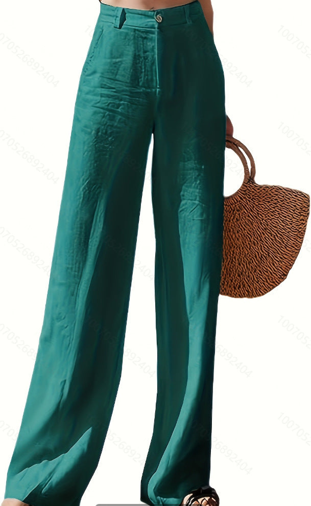 Women's Effortless Wide-Leg Pants - Stylish & Comfortable