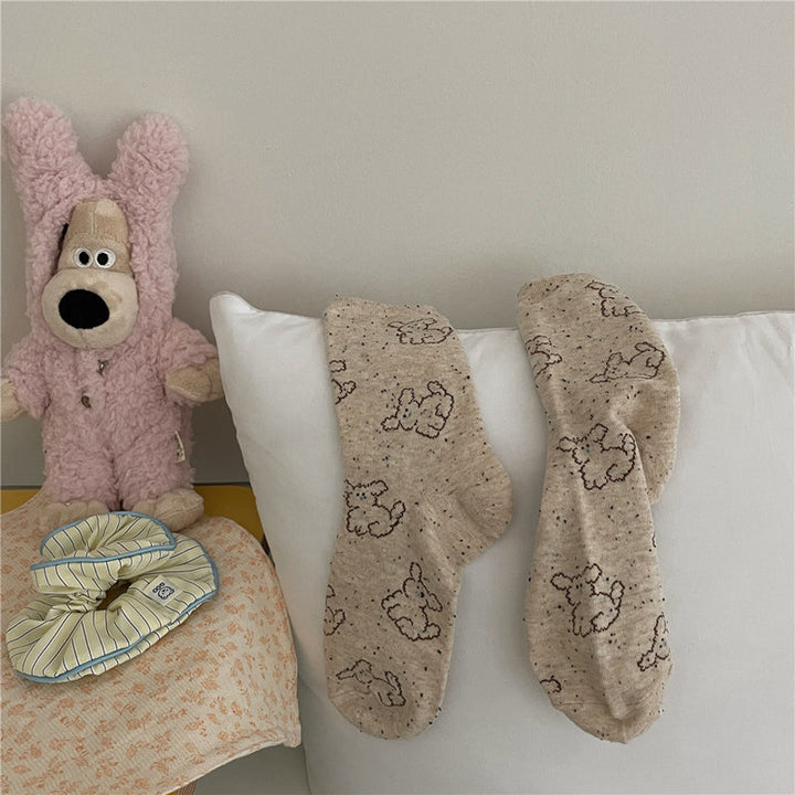 Cartoon Dog Socks