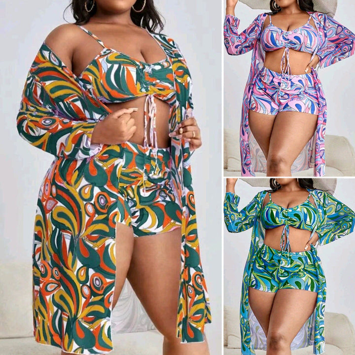 Women's Swimwear with Continuous Cover-up EB