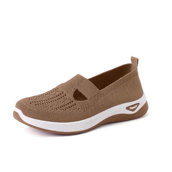 Women’s Comfortable Slip-On Sneakers with Breathable Mesh Structure EB