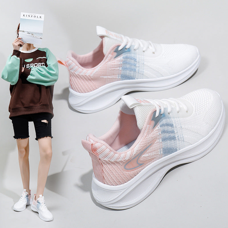 Women's Breathable Running Sneakers with Flexible Cushioning Technology EB