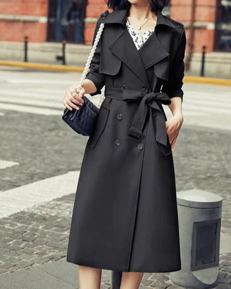Double-Breasted Trench Coat