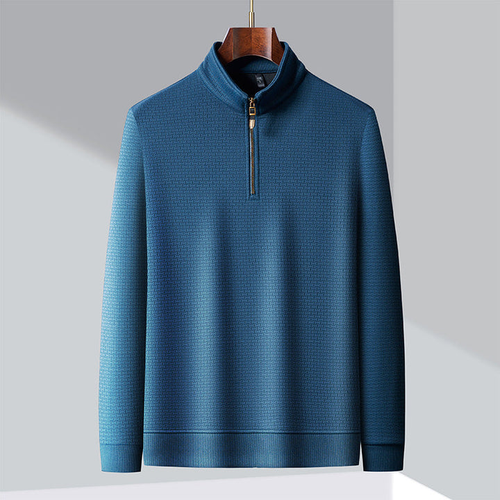 LAURENT MONACO | MEN'S QUARTER ZIP PULLOVER
