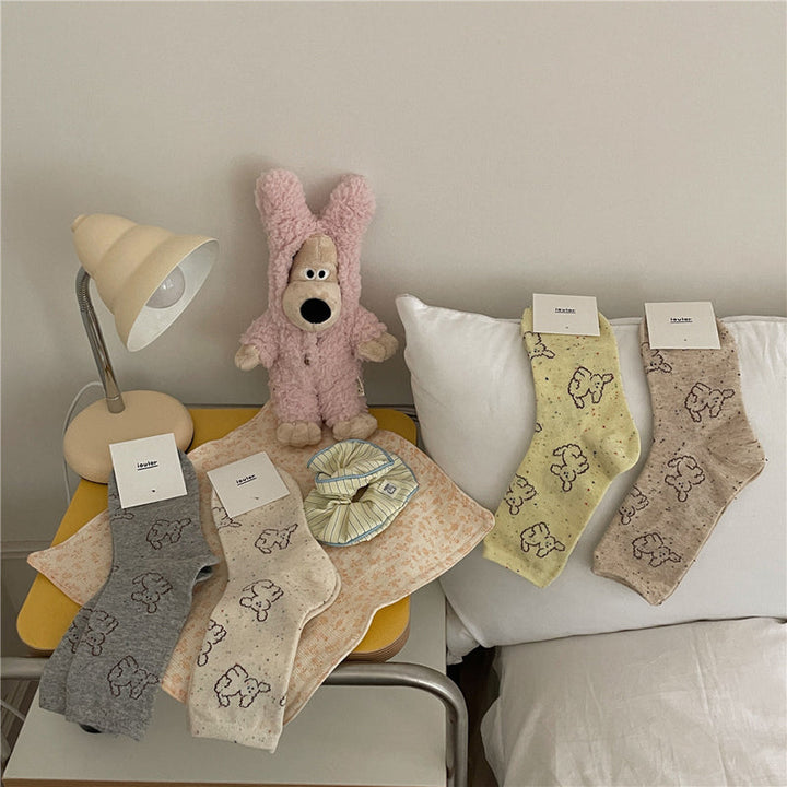 Cartoon Dog Socks