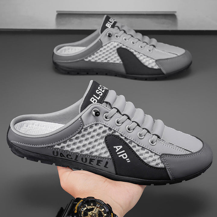 Women's Breathable Casual Shoes with Flexible Sole and Open Heel Area EB