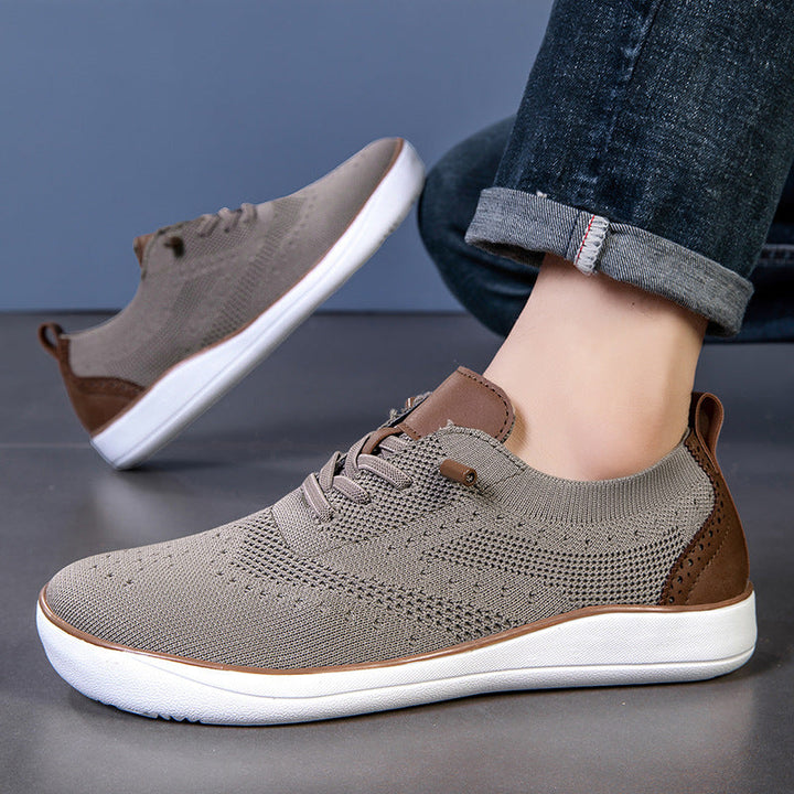 Women's Breathable Sneakers with Elastic Quick-Lacing System and Padded Sole EB