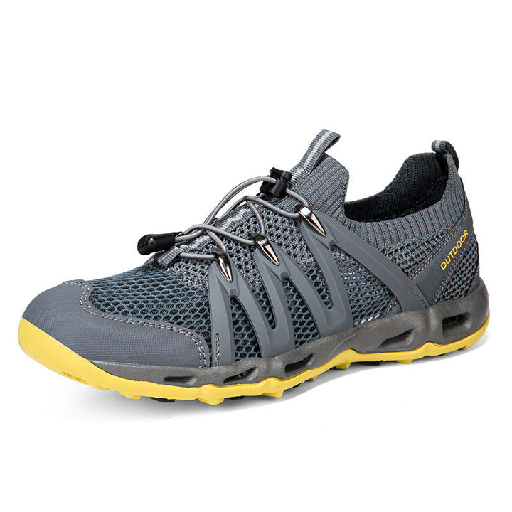 Women's Breathable Outdoor Sneakers with Elastic Quick-Lacing System EB