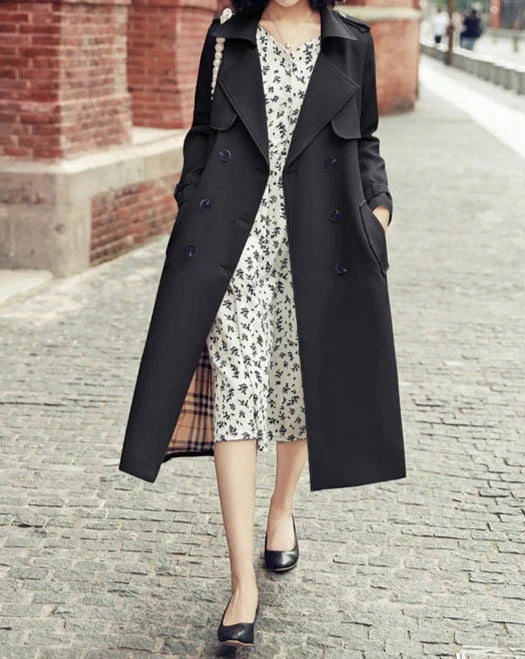 Double-Breasted Trench Coat