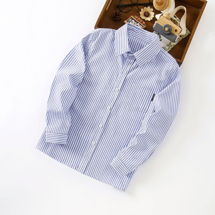 Ladies Elegant Striped Blouse Élovi - Elena Harper