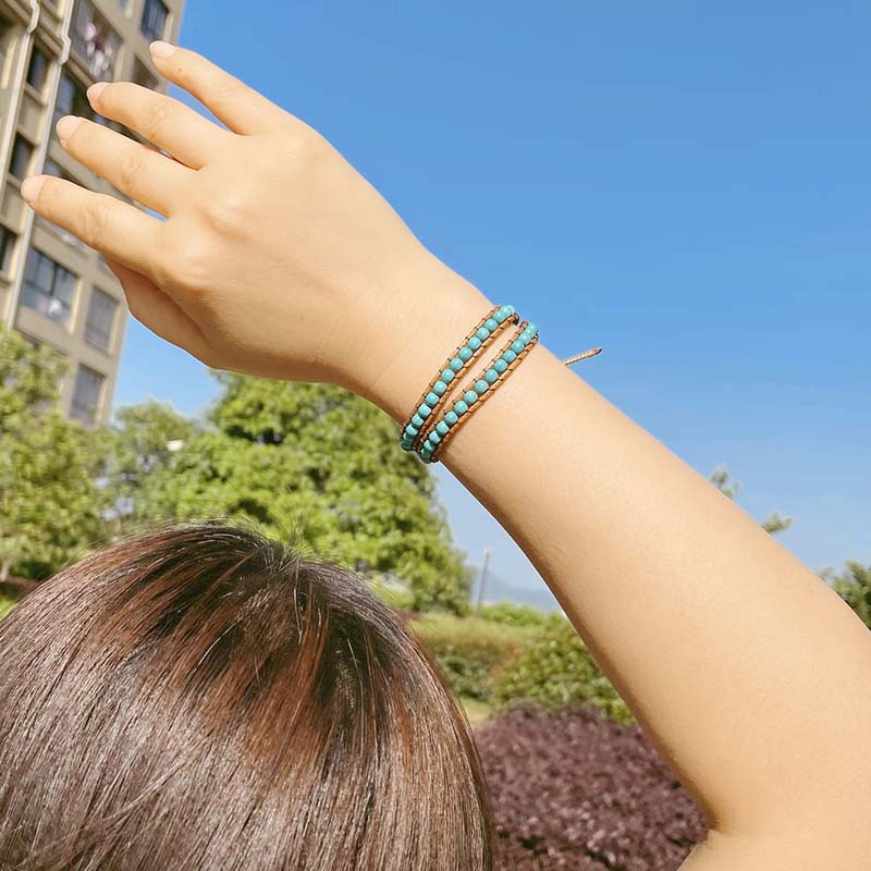 Vintage Ethnic Bead Bracelet